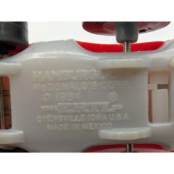 Big Mac & Hamburglar cars 1984 McDonald's toys - Picture 5 of 7